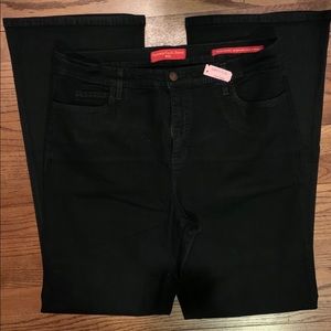 Black Not Your Daughters Tummy Tuck Jeans